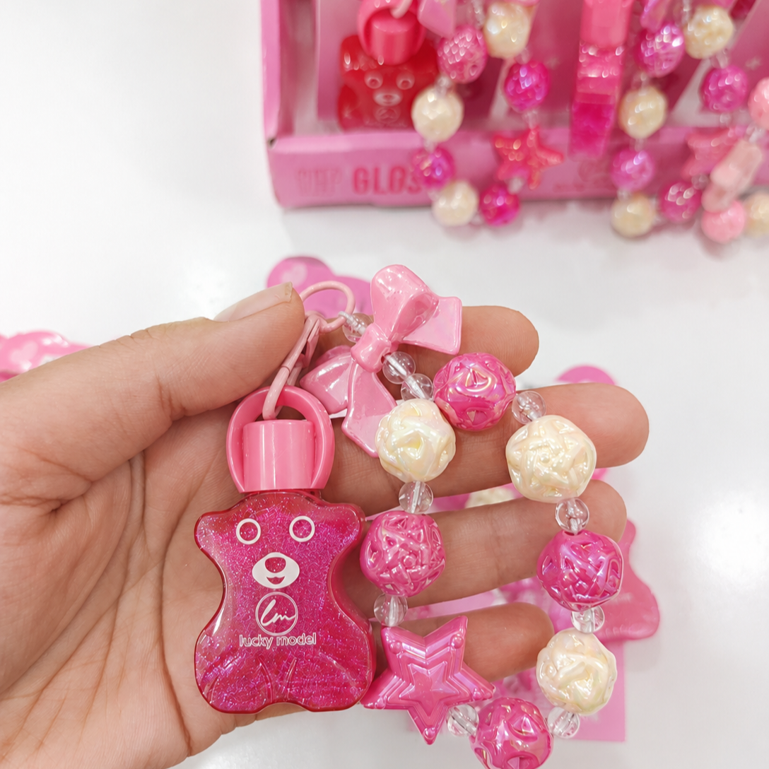 لیپگلاس خرسی با دستنبد